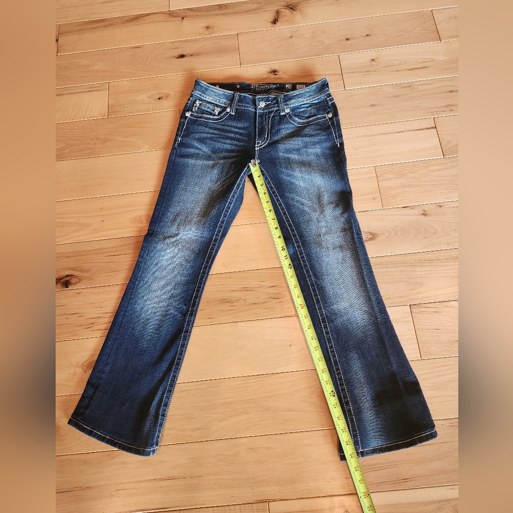 Miss Me Jeans Size 29, reversible hem put in Jean bottom.